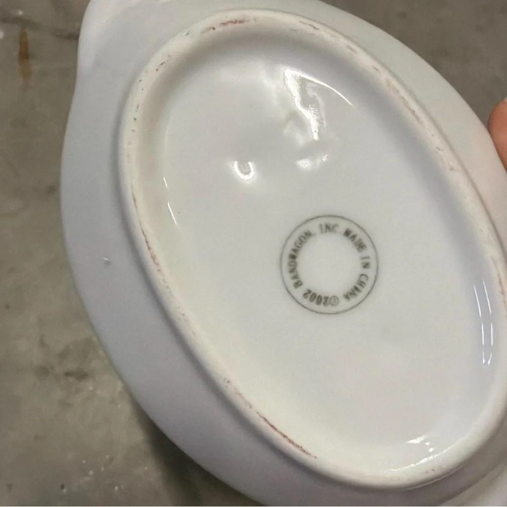 bandwagon white ceramic